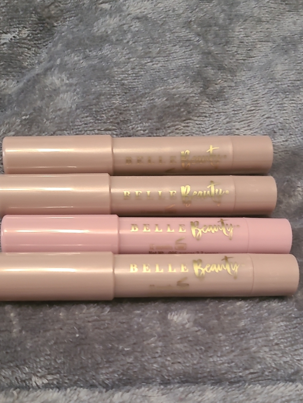 Creamy Pink  And Golden Eyeshadow Sticks -